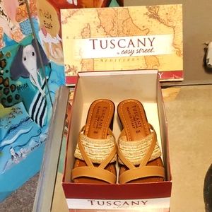 Tuscany Easy Street wedges.